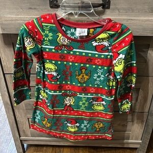 PRE OWNED THE GRINCH GIRL'S SIZE 6 NIGHTGOWN